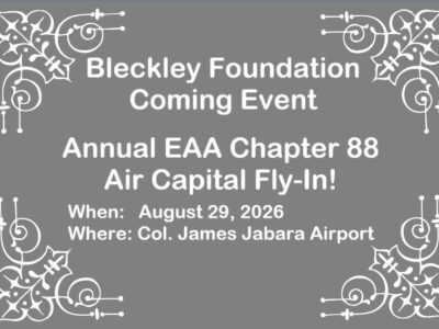 Annual EAA Chapter 88 Air Capital Fly-In Participation